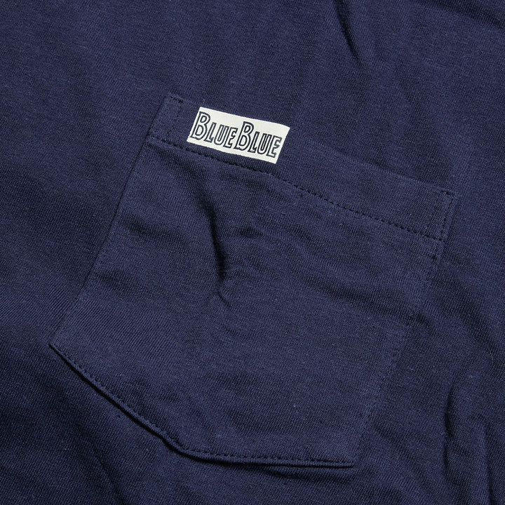 BLUE BLUE - FRUIT OF THE LOOM ・ BLUE BLUE 2パックポケットTシャツ