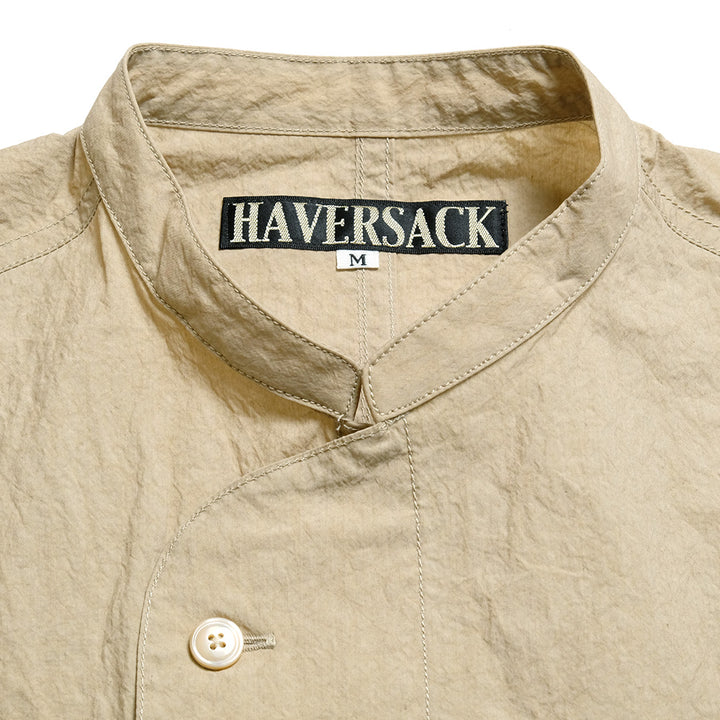 HAVERSACK -  Cotton Nylon Typewriter Stand Collar Jacket