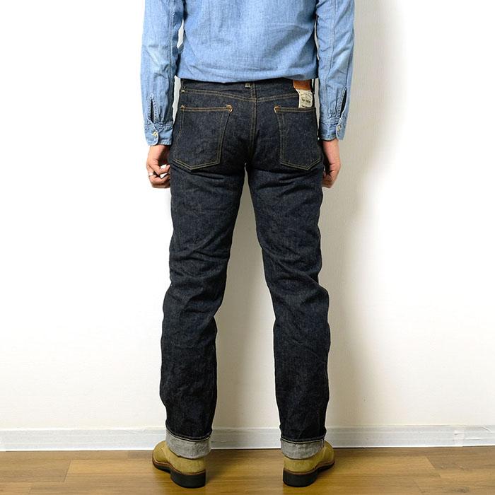 BURGUS PLUS - Lot.955 14.5oz Natural Indigo Selvedge Jeans 1955 Model -