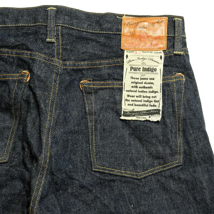 BURGUS PLUS - Lot.955 14.5oz Natural Indigo Selvedge Jeans 1955 Model -