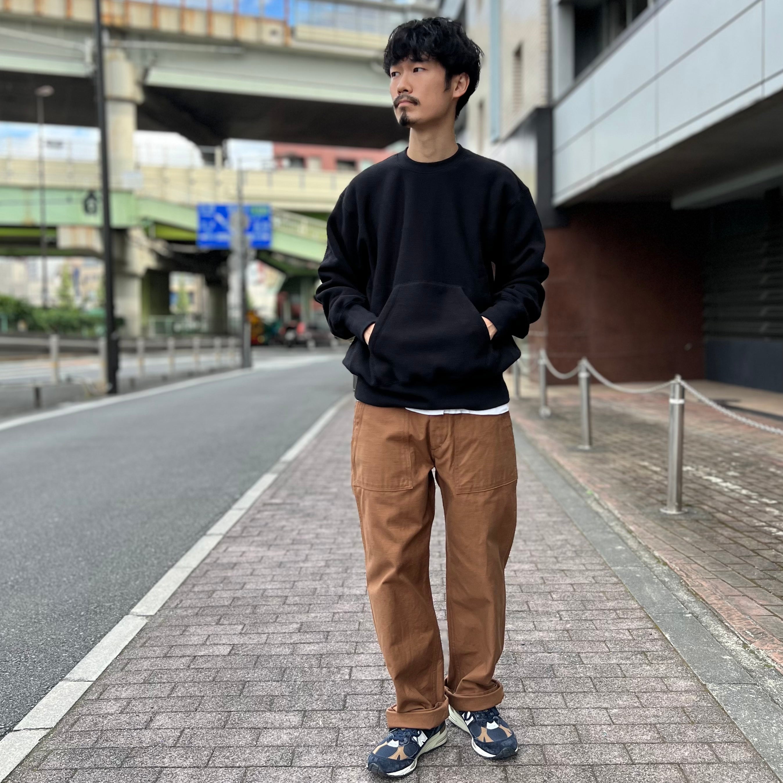 エンジニアードガーメンツ UTILITY SWEAT SHIRT スウェット M〈EGWO