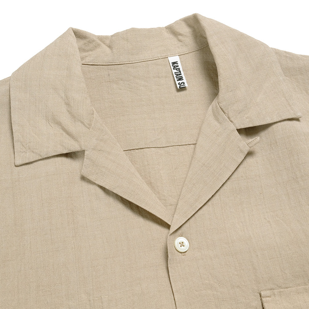 トップス KAPTAIN SUNSHINE Regular Collar Shirt Namu Shop - Kaptain Sunshine Regular Collar Shirt - Blue Chambray