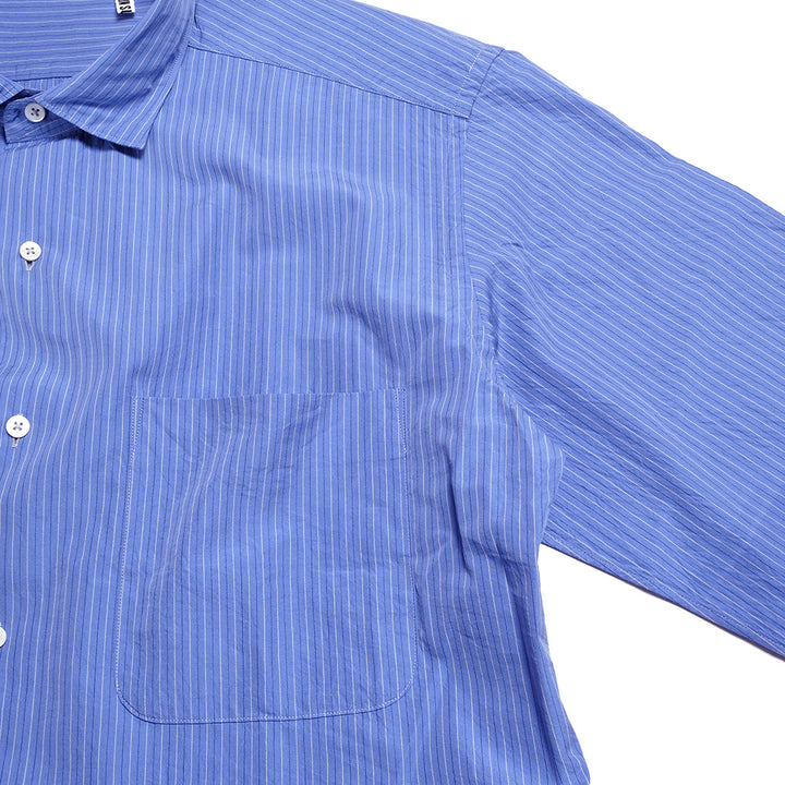 KAPTAIN SUNSHINE - Semi Spread Collar Shirt - KS23SSH04(BL)