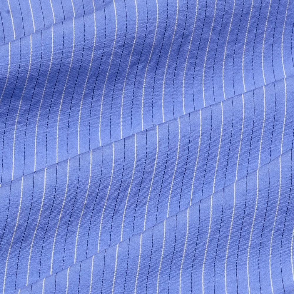 KAPTAIN SUNSHINE - Semi Spread Collar Shirt - KS23SSH04(BL)