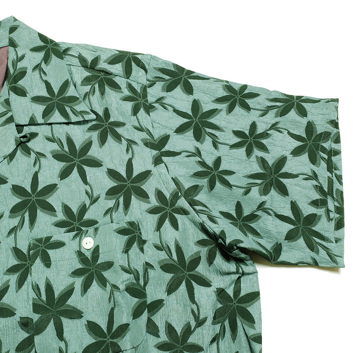 Needles - S/S One-Up Shirt - ACE/R Floral Jq. - MR238
