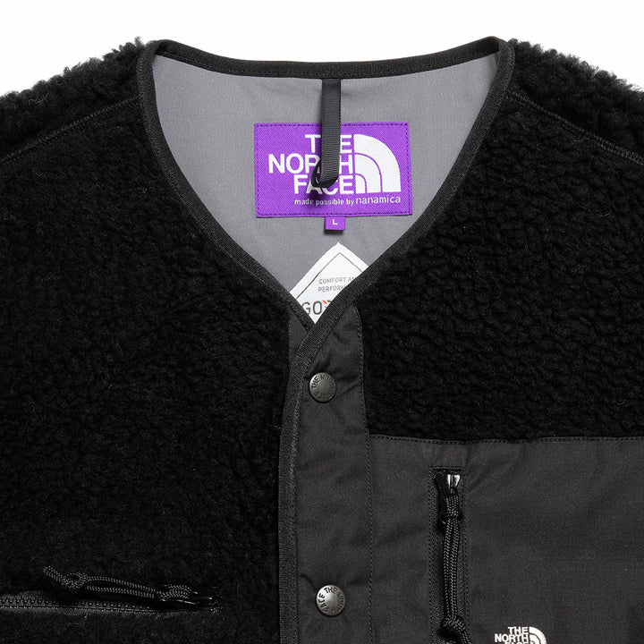 THE NORTH FACE PURPLE LABEL - Wool Boa Fleece Field Cardigan - NA2250N