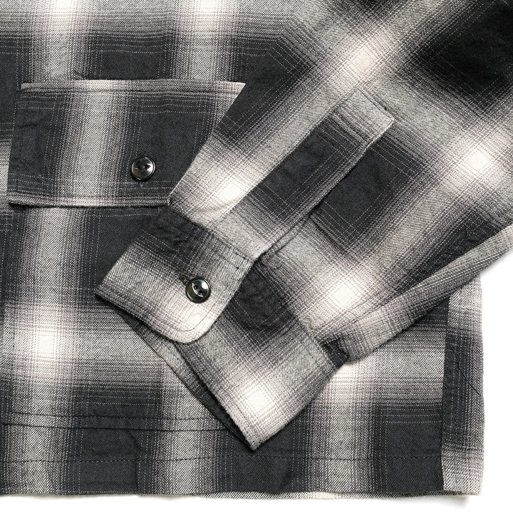 NOBLE MINE - Ombre Check Shirt