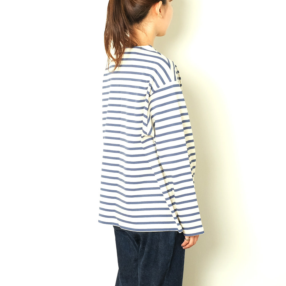 ORCIVAL - Women's - COTTON LOURD - WIDE BOAT NECK L/S P.O. - OR-B249