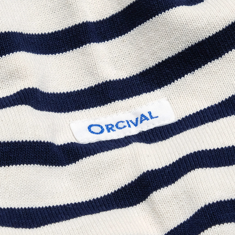 ORCIVAL - Women's - COTTON LOURD - HARLEQUIN WIDE BOAT NECK L/S P.O. - OR-B249(ME)