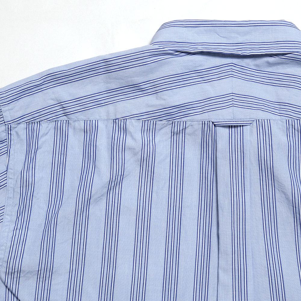 BURGUS PLUS - L/S Stripe Poplin Shirt