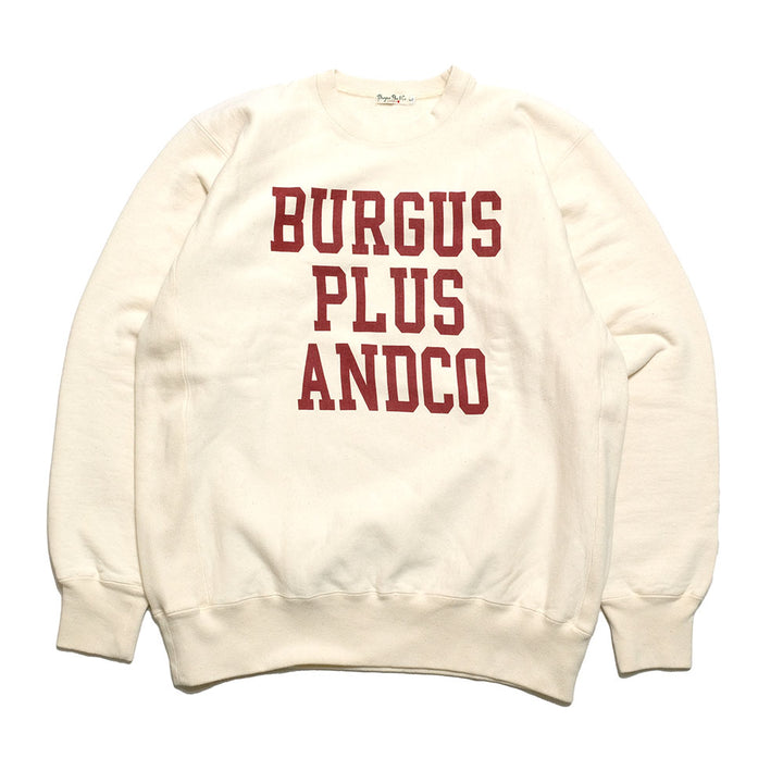 BURGUS PLUS - LOGO CREW SWEAT - BURGUS PLUS ANDCO - BP22601