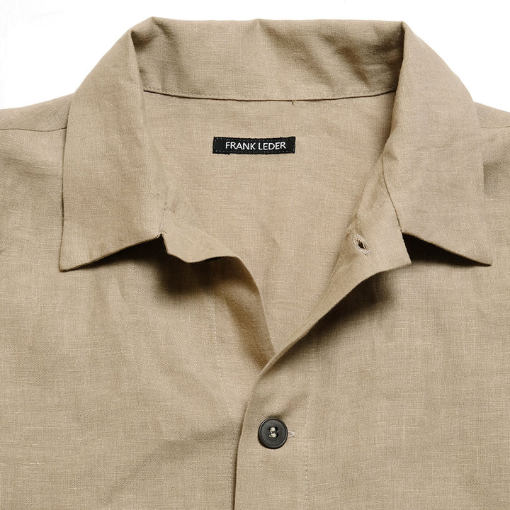 FRANK LEDER - 60’s Vintage Belgian Linen Drawstring Jacket