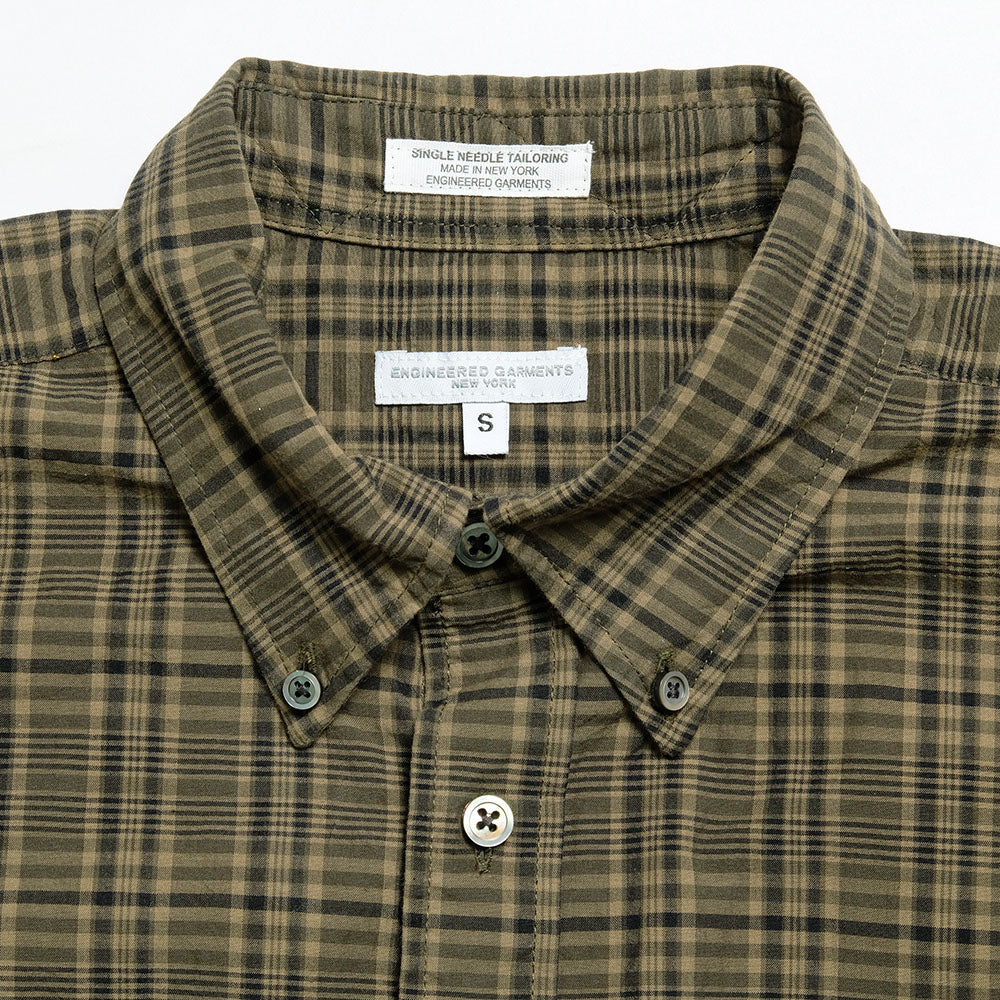 Engineered Garments - 19th BD Shirt - Cotton Madras Check – Sun