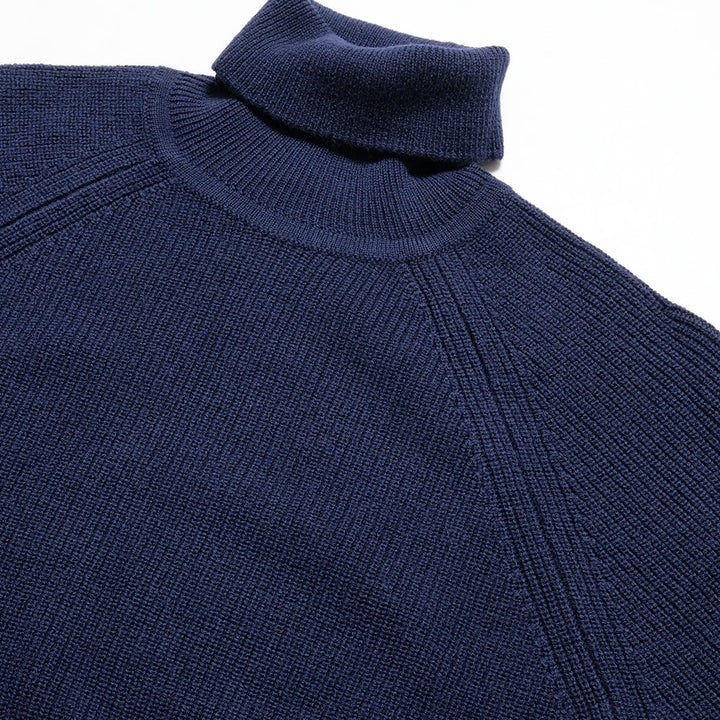 Engineered Garments - Turtle Neck Fisherman Sweater - Wool Sweater Knit - LN354