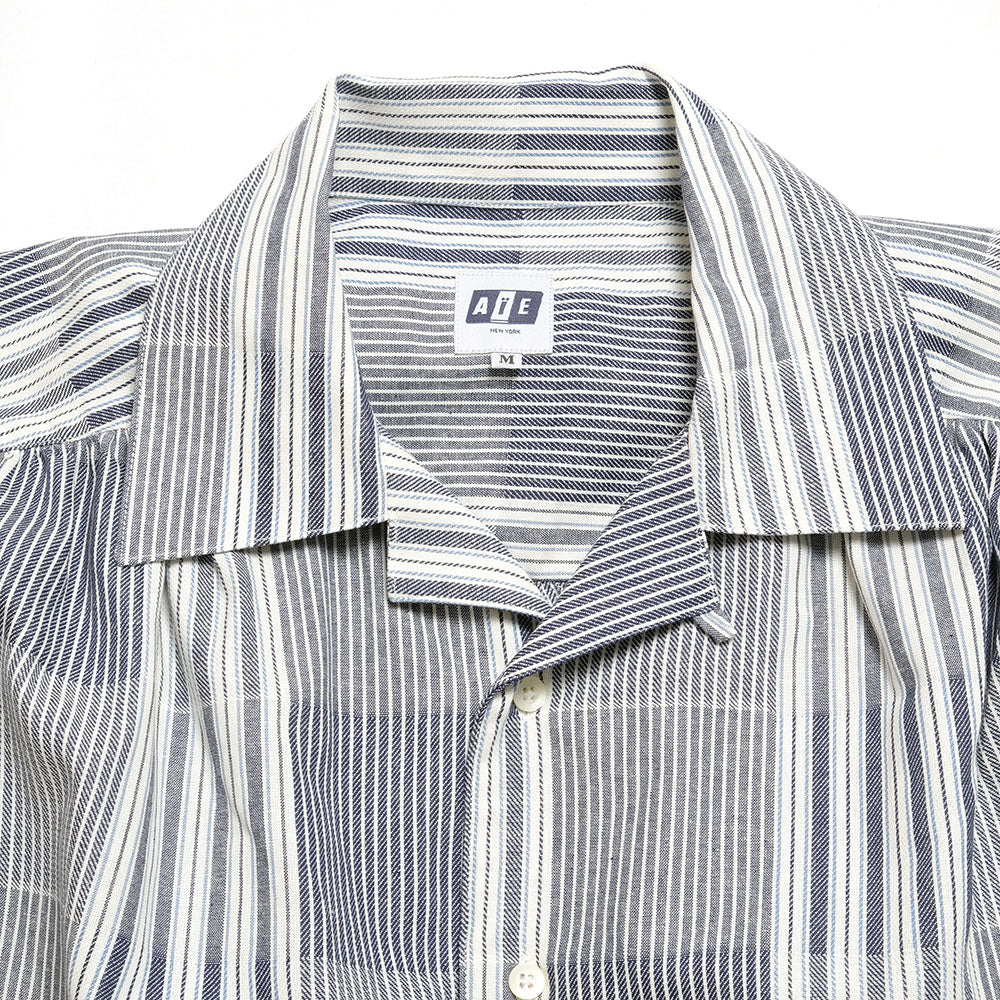 AïE - Painter Shirt - Cotton Dobby Stripe - MR959