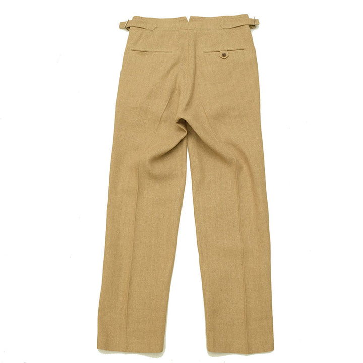 OLD JOE BRAND<br>- DOUBLE-PLEATED SMARTY TROUSER -