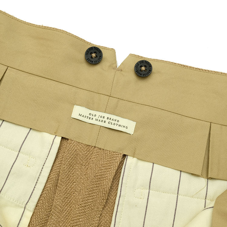 OLD JOE BRAND<br>- DOUBLE-PLEATED SMARTY TROUSER -