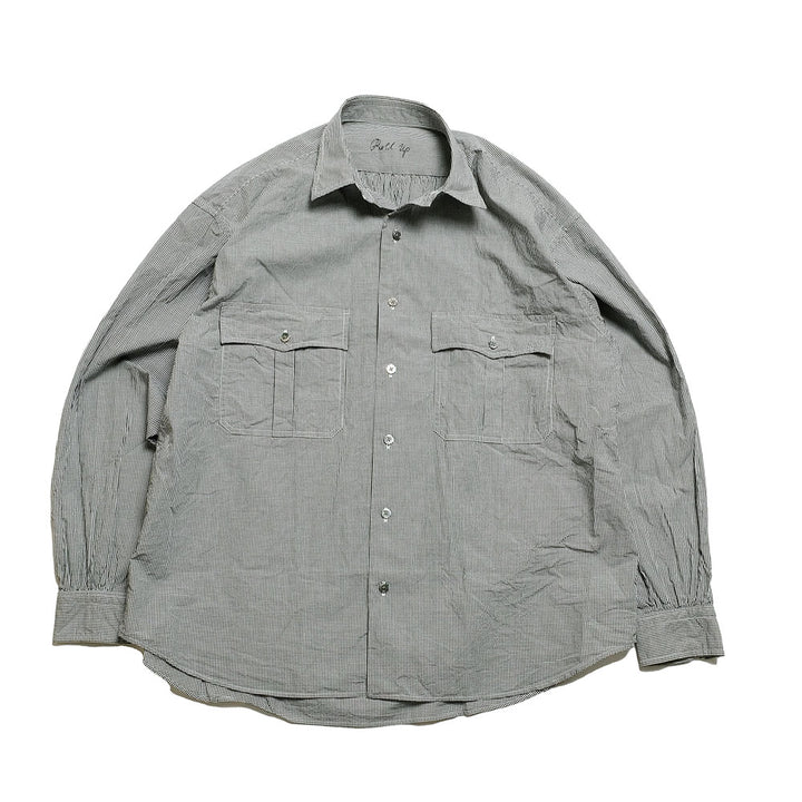 Porter Classic - ROLL UP NEW GINGHAM CHECK SHIRT - PC-016-2213