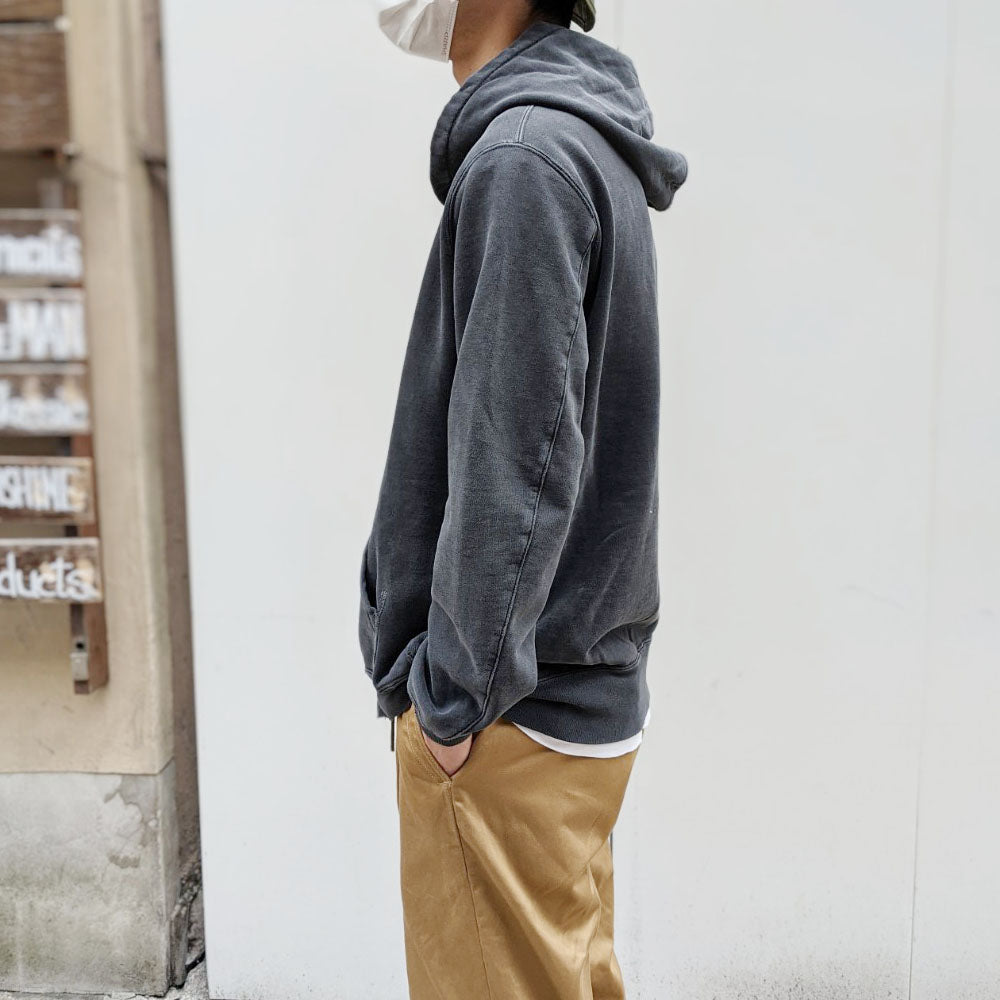 REMI RELIEF - SP finished Zip Hoodie with brushed-lining – Sun